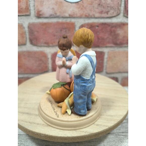 1986 Avon Jessie Wilcox Smith Collection Giving Thanks Figurine In Box - Picture 2 of 7
